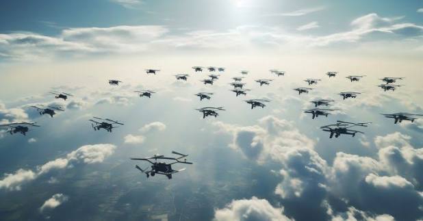 The new balance of war: The real power of drone swarms is network strength, not numbers The new balance of war: The real power of drone swarms is network strength, not numbers