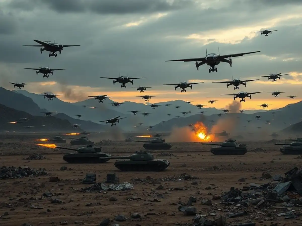 The new balance of war: The real power of drone swarms is network strength, not numbers The new balance of war: The real power of drone swarms is network strength, not numbers