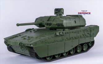 General Dynamics Land Systems Displays Wolf XM30 Scale Model at AUSA 2026