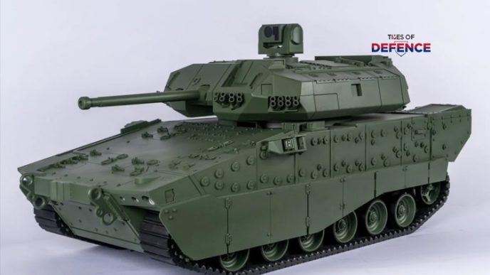 General Dynamics Land Systems Displays Wolf XM30 Scale Model at AUSA 2026