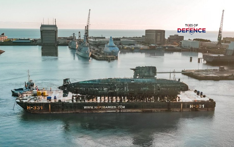 Ex-HNLMS Walrus (S802) Towed to Amsterdam for Dismantling and Recycling