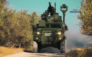 ASELSAN KORKUT 25 Vehicle-Mounted C-UAS Platform Neutralizes Shahed-136-Class Delta-Wing Target