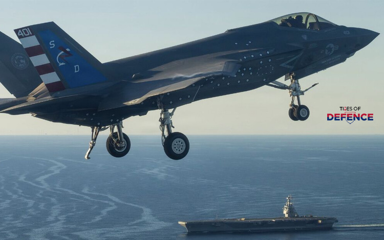 U.S. Navy F-35C Executes First Arrested Landing and EMALS Launch Aboard Ford-Class Supercarrier CVN-79