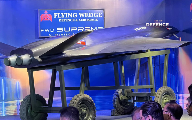 Flying Wedge Defence & Aerospace Unveils FWD Supreme AI Combat Drone Prototype in New Delhi