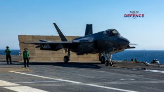 U.S. Navy F-35C Executes First Arrested Landing and EMALS Launch Aboard PCU John F. Kennedy (CVN 79)