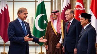 Türkiye, Qatar, Pakistan and Indonesia sign quadrilateral defence industry MoU in Doha
