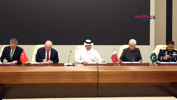 Türkiye, Qatar, Pakistan and Indonesia sign quadrilateral BEDİR defence industry MoU in Doha