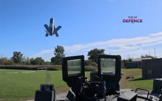 General Dynamics Land Systems Unveils PERCH 2.0 Under-Armor Loitering Munition Launcher