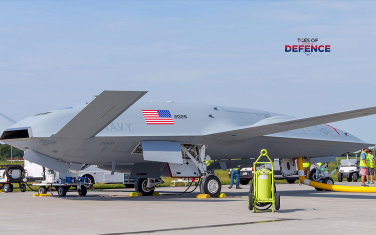 U.S. Navy and Boeing Establish First Carrier-Based Satellite BLOS C2 Link for MQ-25A Stingray