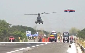 Indonesian Air Force Executes Fighter Highway Landing Exercises on Pasuruan–Probolinggo Toll Road