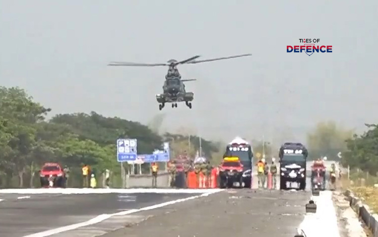Indonesian Air Force Executes Fighter Highway Landing Exercises on Pasuruan–Probolinggo Toll Road