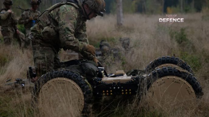 U.S. Army Fields AZAK S26 Modular Robotic Wheel UGV System with 2nd Cavalry Regiment in Germany