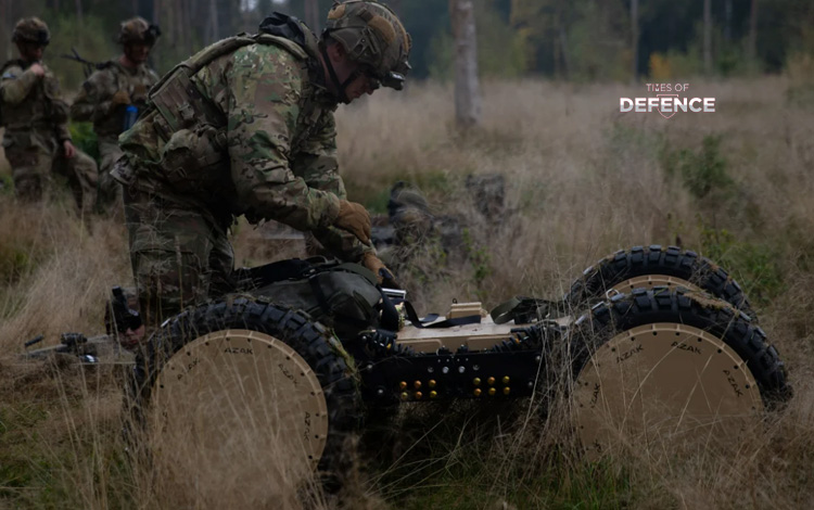 U.S. Army Fields AZAK S26 Modular Robotic Wheel UGV System with 2nd Cavalry Regiment in Germany
