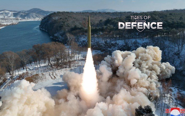 DPRK Conducts Test Launch of AI-Assisted Intermediate-Range Ballistic Missile (IRBM) with Maneuvering Reentry Vehicle (MaRV)