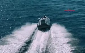 MKE PİRANA Kamikaze USV Destroys Surface Target Under Bayraktar TB2 Relay Control in Exercise TURNAs-2026