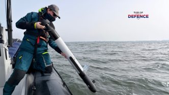 SEABER Unveils RAVEN Compact Autonomous Underwater Vehicle for Mine Countermeasures