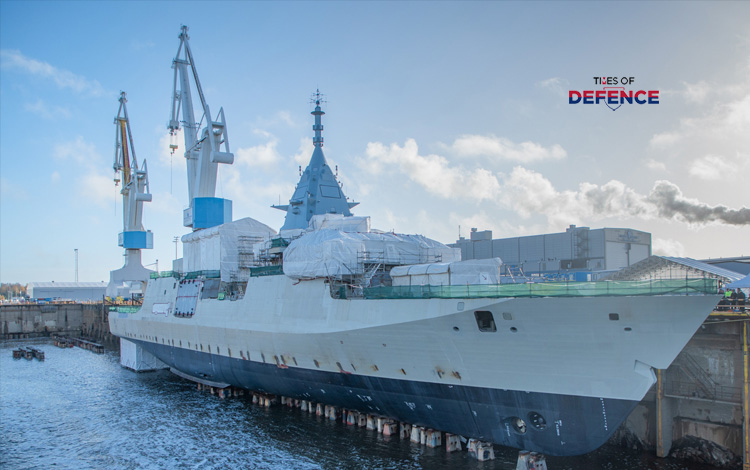 Rauma Marine Constructions Launches Third Pohjanmaa-Class Multi-Purpose Corvette for the Finnish Navy
