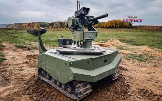 ARX Robotics and Roboneers Successfully Integrate SABER Remote Weapon Station onto GEREON UGV Platform