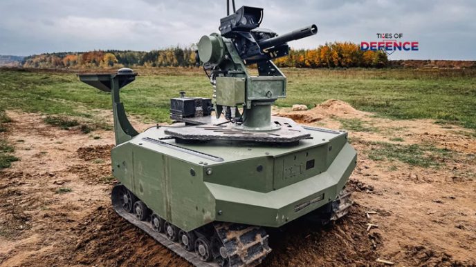 ARX Robotics and Roboneers Successfully Integrate SABER Remote Weapon Station onto GEREON UGV Platform