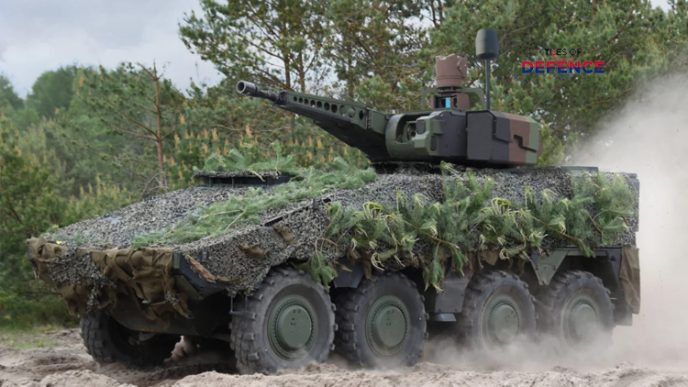 OCCAR Exercises Option for 69 Additional Schakal Wheeled IFVs for Germany and the Netherlands