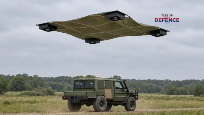 Vigil Autonomy Introduces "Air Cover" Autonomous Flying Camouflage Platform for Military Vehicles and Assets