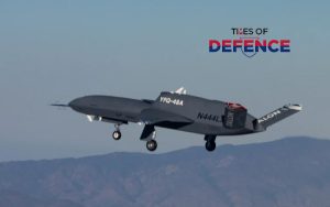 Northrop Grumman YFQ-48A Talon Blue Drone Wingman Achieves Maiden Fully Autonomous Test Flight