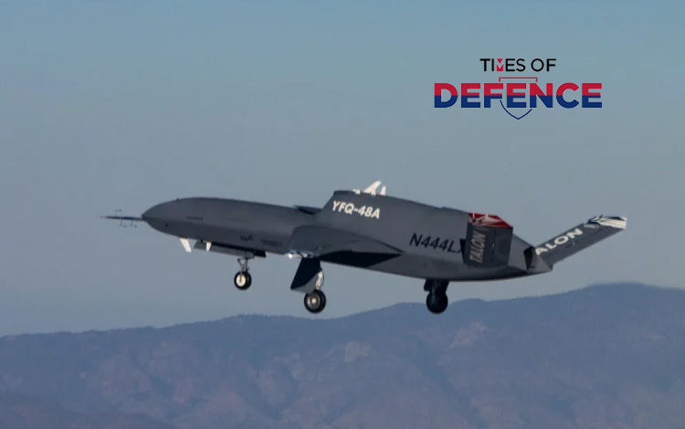 Northrop Grumman YFQ-48A Talon Blue Drone Wingman Achieves Maiden Fully Autonomous Test Flight