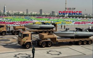 Turkmenistan Navy Publicly Debuts Israel Aerospace Industries (IAI) Katana Armed Unmanned Surface Vessels (USVs)