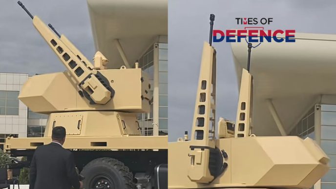 NORINCO Unveils New Truck-Mounted Mobile C-UAS Platform Featuring Twin 30mm Autocannons with 90° High-Elevation Capability