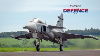 First Brazil-Built Gripen E Fighter Completes Maiden Flight at Embraer's Gavião Peixoto Facility