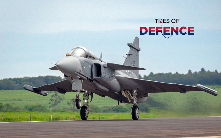 First Brazil-Built Gripen E Fighter Completes Maiden Flight at Embraer's Gavião Peixoto Facility