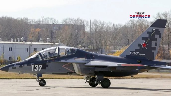 Yakovlev Flies Third Yak-130M Light Attack Prototype in Production-Representative Spec