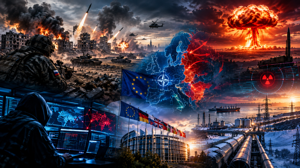 Russia’s new phase of warfare: As attacks on Ukraine intensify, Europe also faces hybrid and nuclear threats