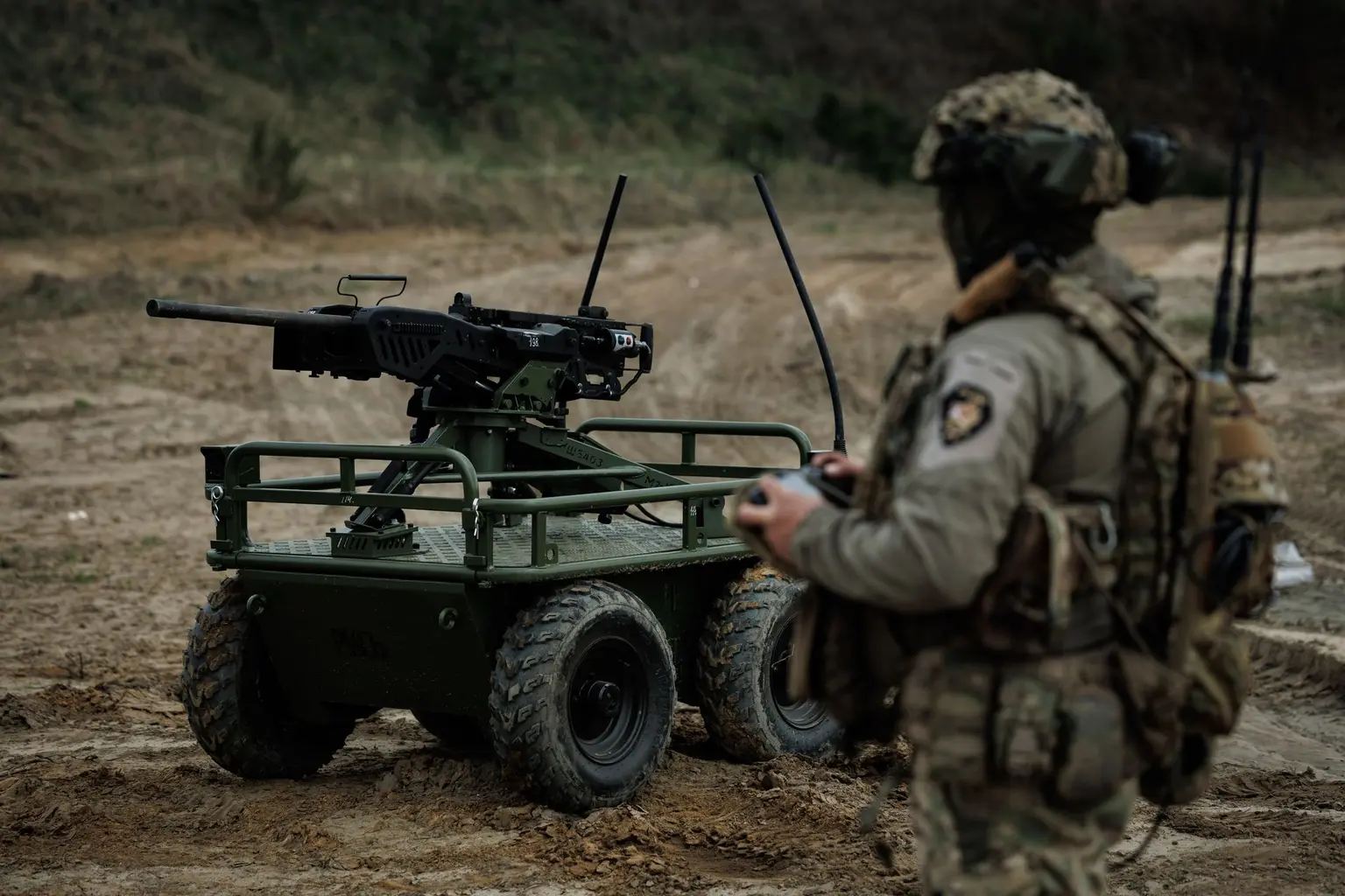 The new face of land warfare: Unmanned ground vehicles
