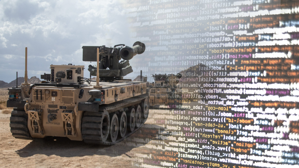 The new face of land warfare: Unmanned ground vehicles