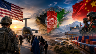 Did the United States leave Afghanistan to China by withdrawing?