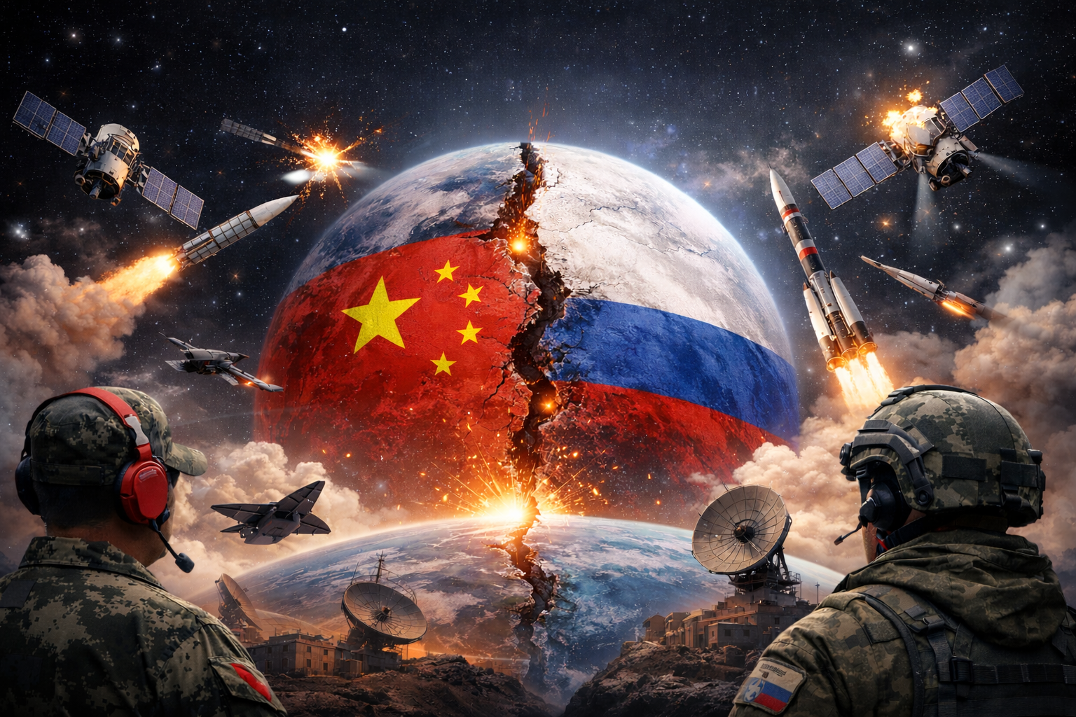 The world must prepare for the era of space warfare! The world must prepare for the era of space warfare!