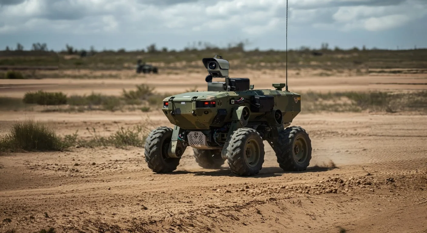 The new face of land warfare: Unmanned ground vehicles